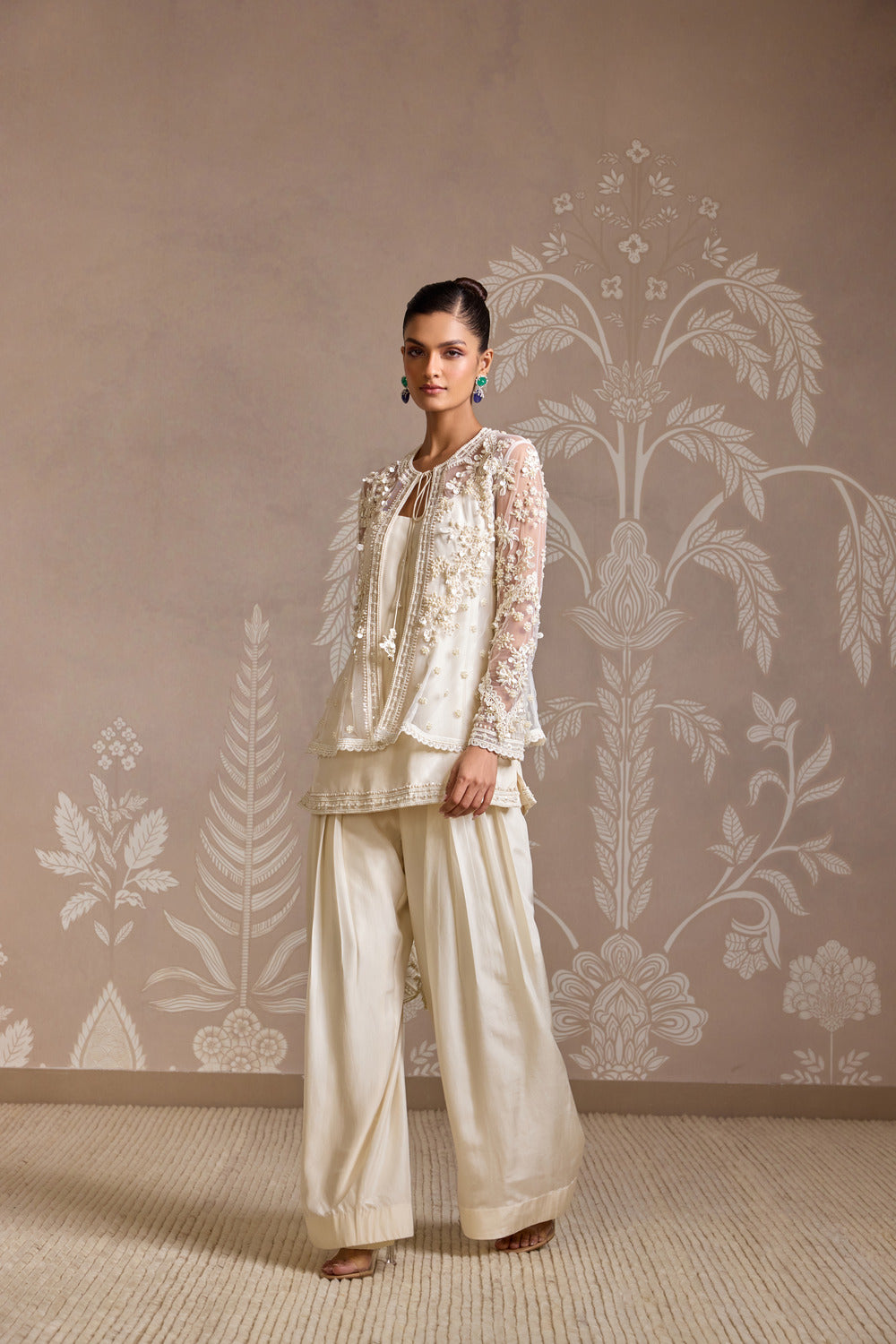 IVORY KURTA SET