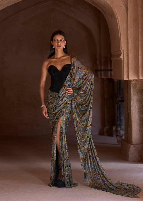 Sana Corset Saree Set