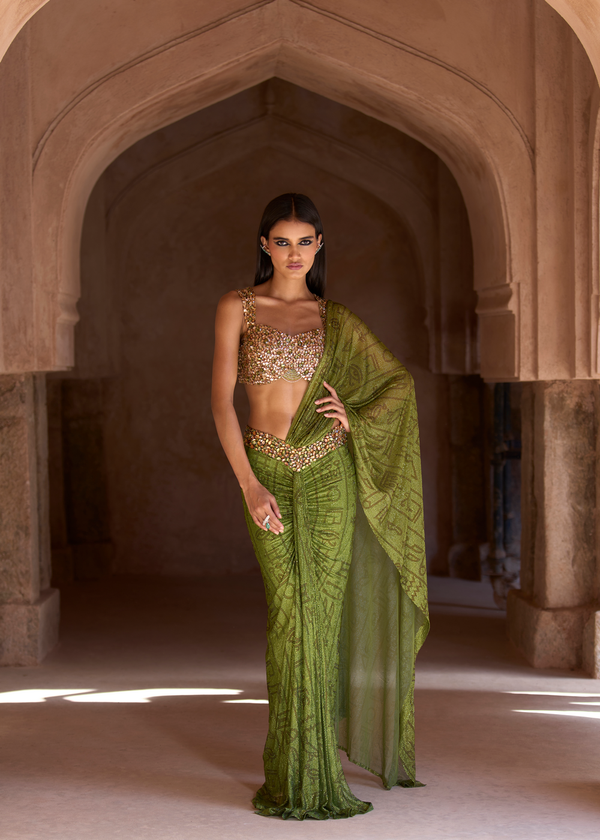 Tiaa Saree Set