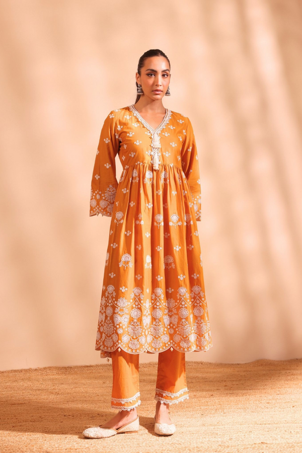 Nilan Kurta Set