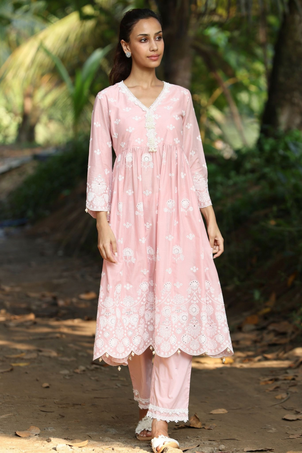 Nilan Kurta Set