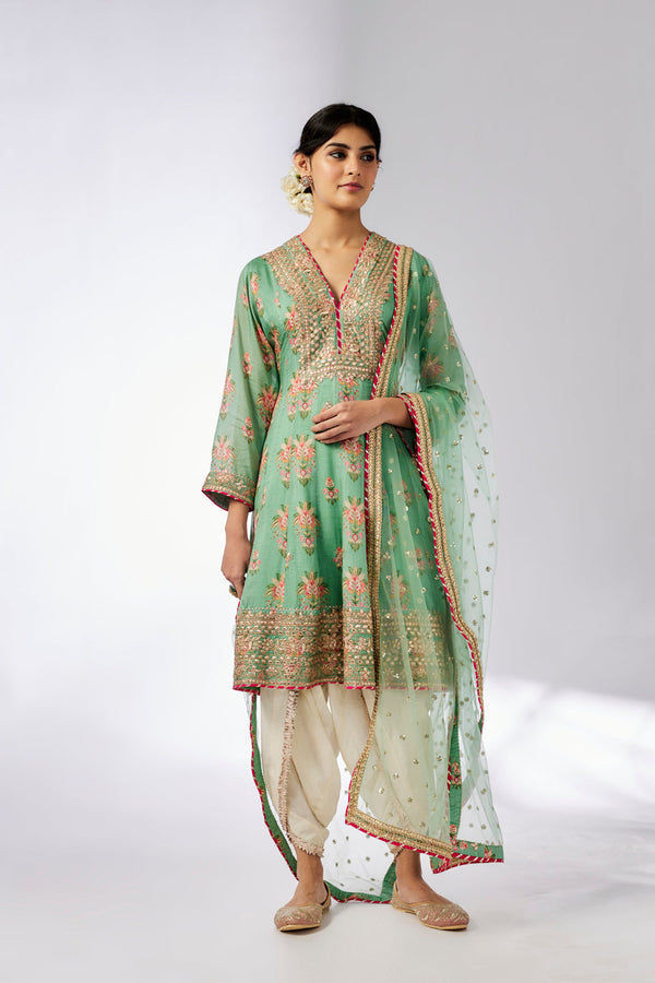 Ekta Ag Dhoti Set
