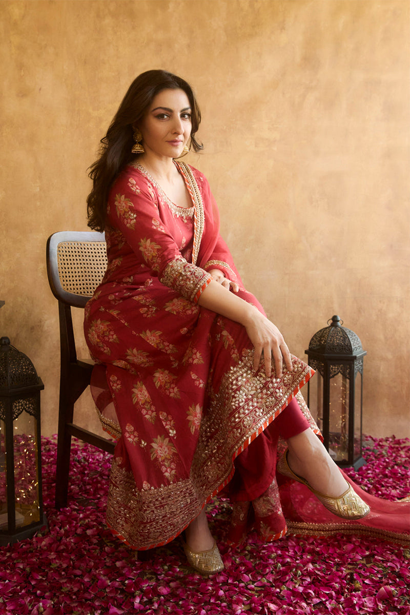 Soha Anarkali Set