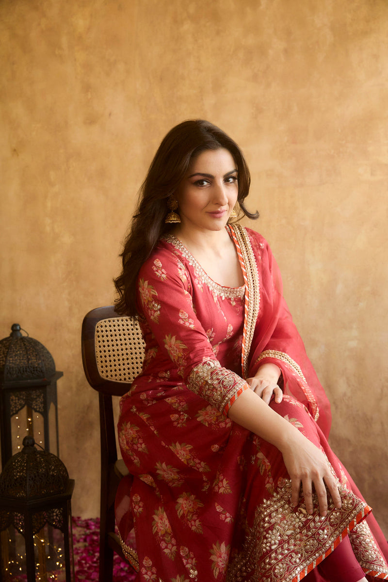 Soha Anarkali Set