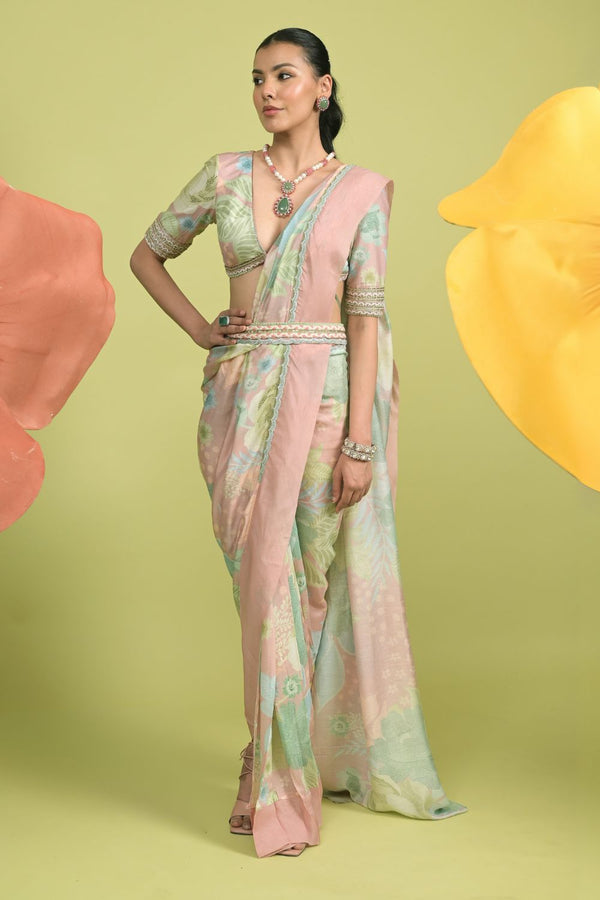 Blossom Saree with Blouse