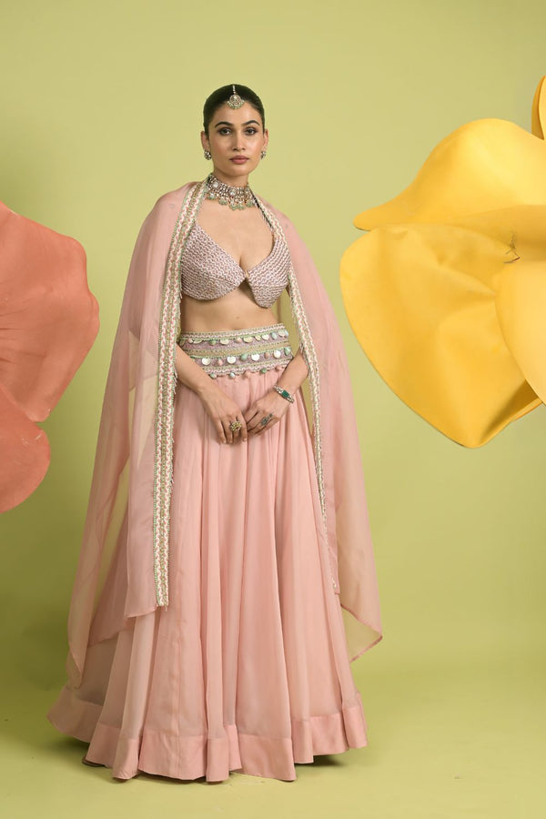 Dewkissed Lehanga Set