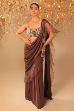 Draped Saree