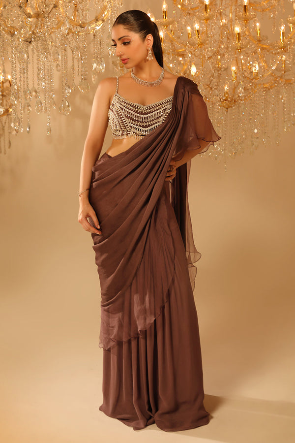 Draped Saree