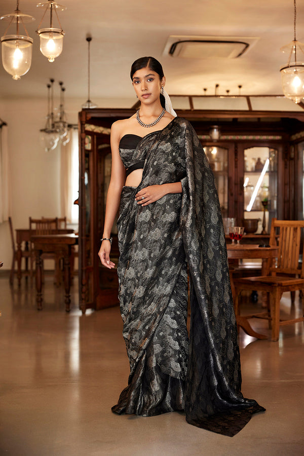 Sophia Draped Saree Set