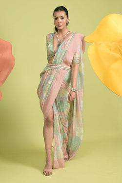 Blossom Saree with Blouse