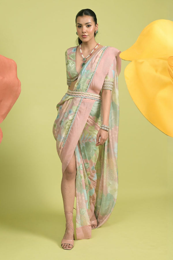 Blossom Saree with Blouse