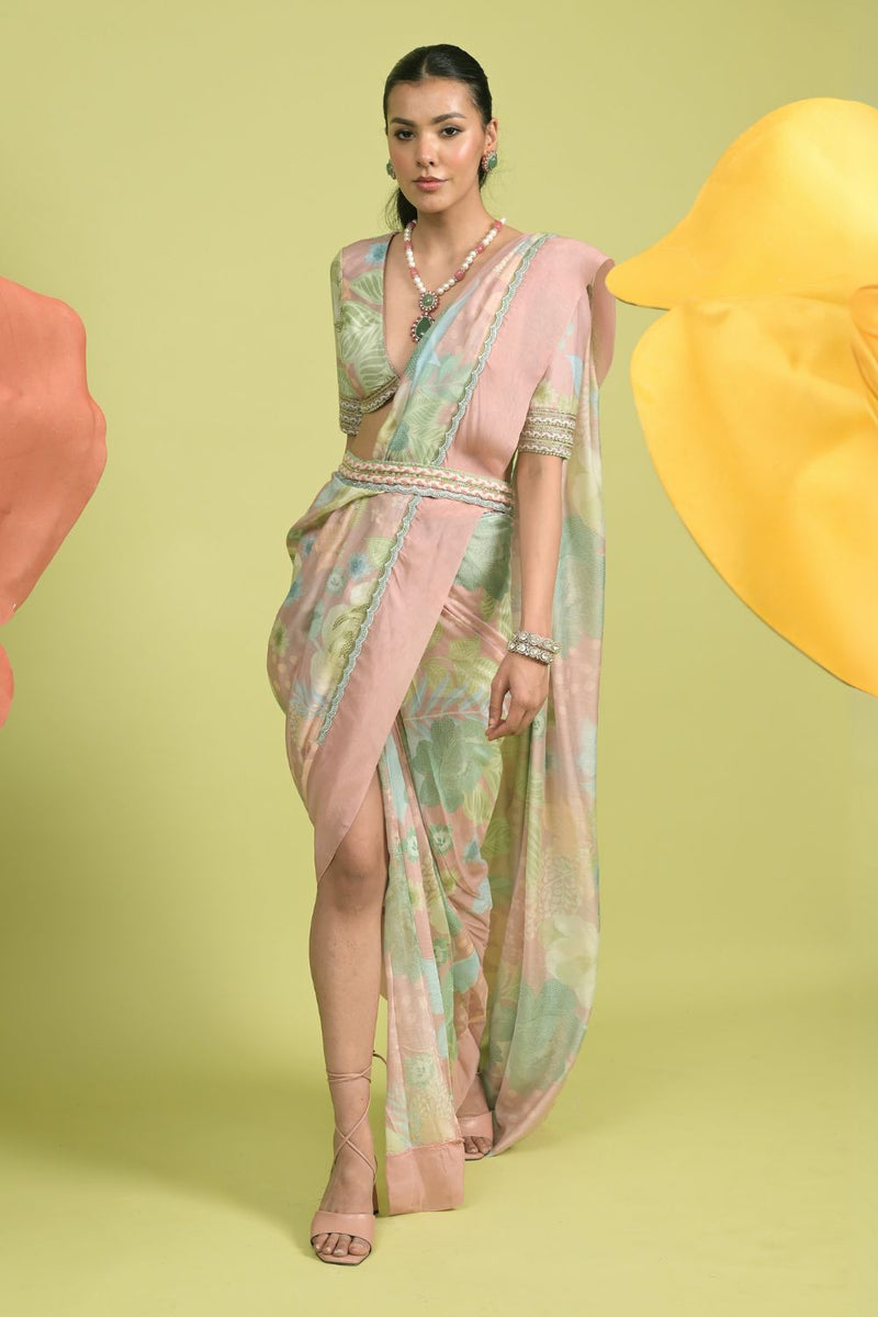 Blossom Saree with Blouse