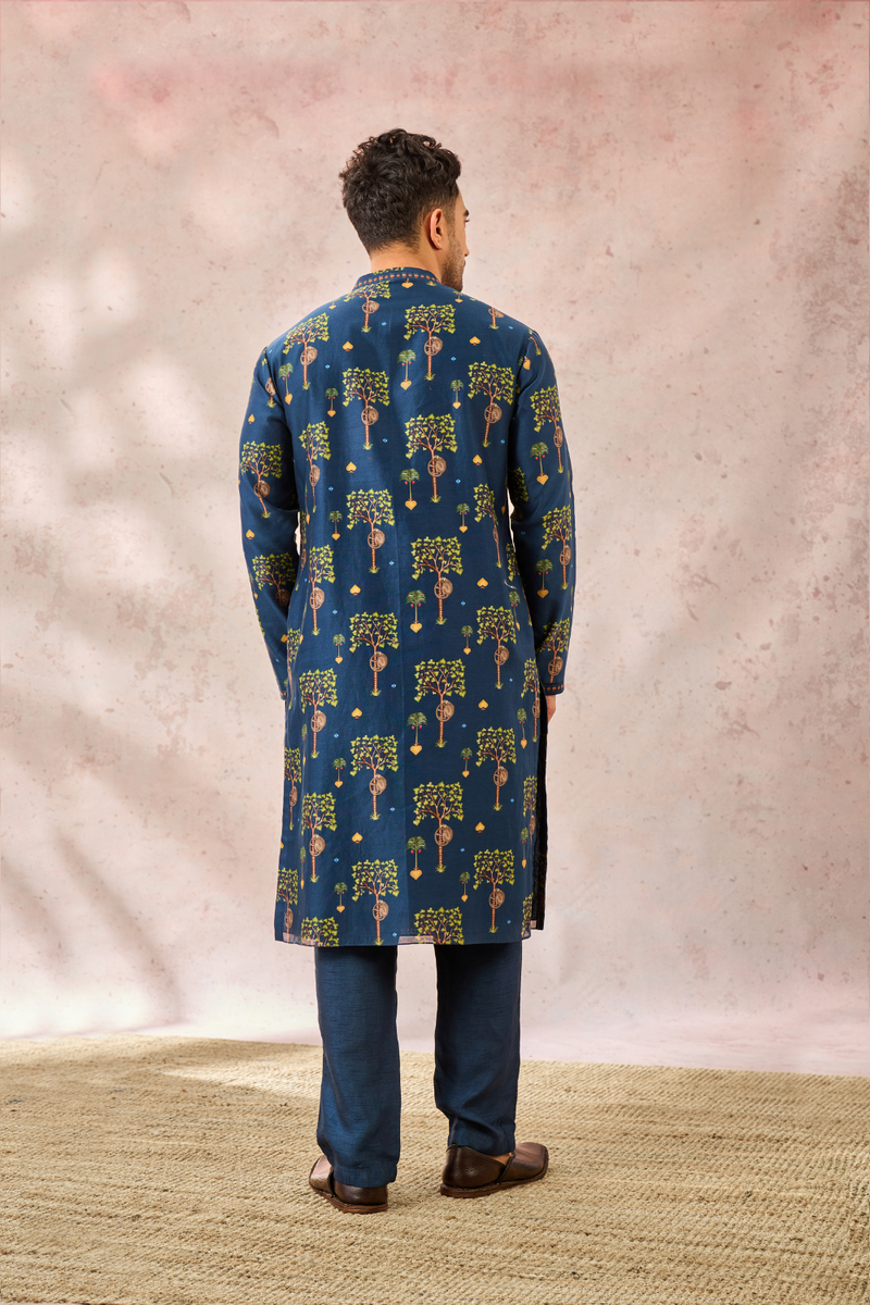 NDIGO WILDSCAPE MENSWEAR KURTA