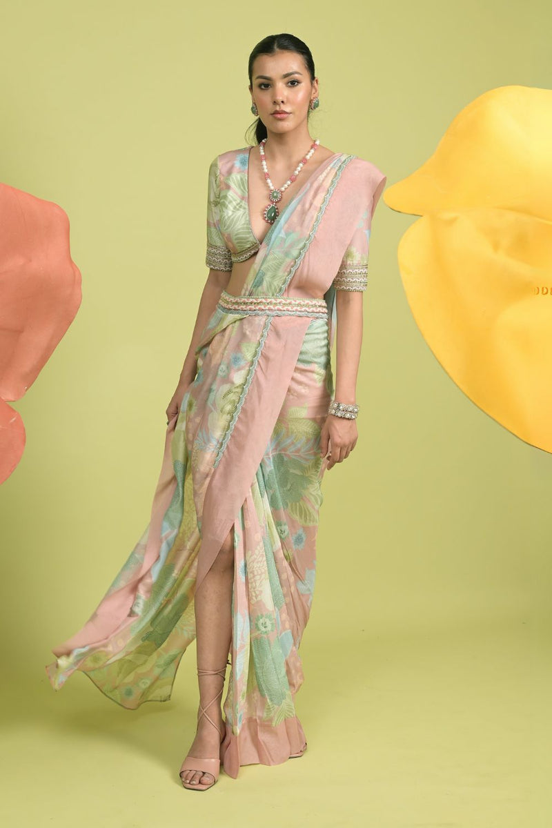 Blossom Saree with Blouse