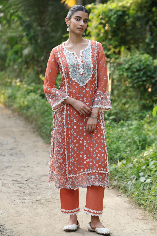 Kovalam Kurta Set