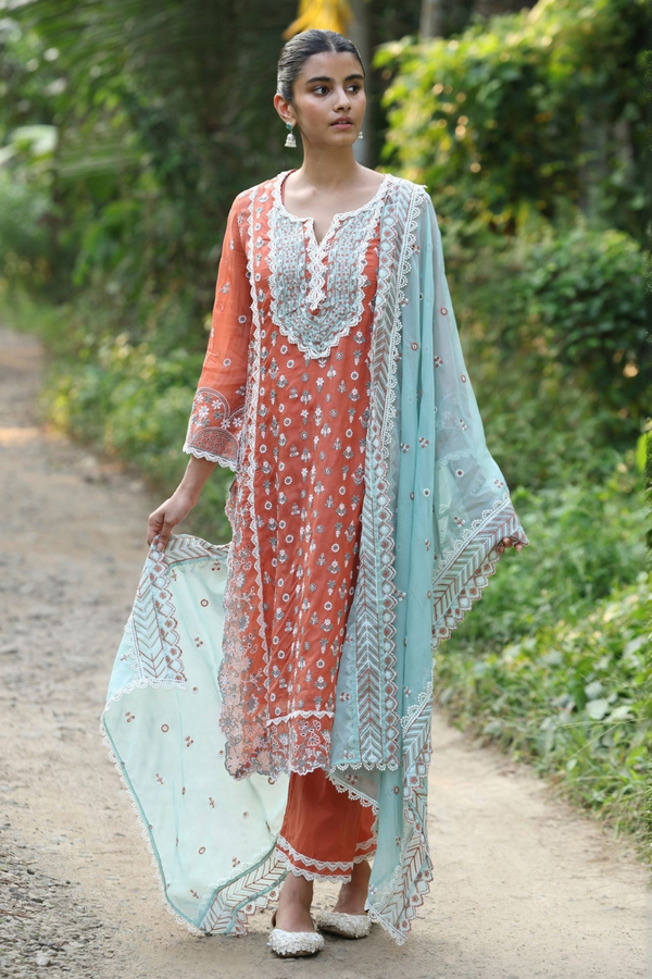 Kovalam Kurta Set