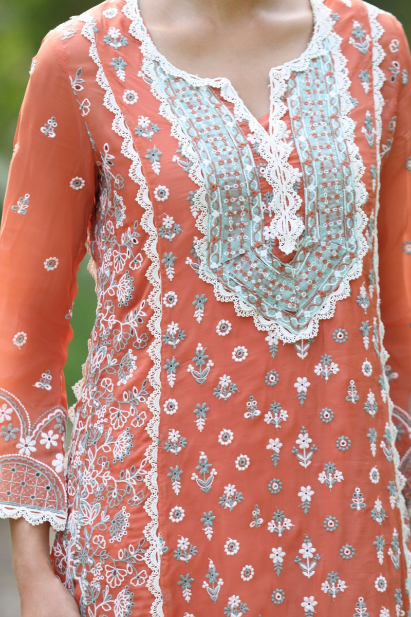 Kovalam Kurta Set