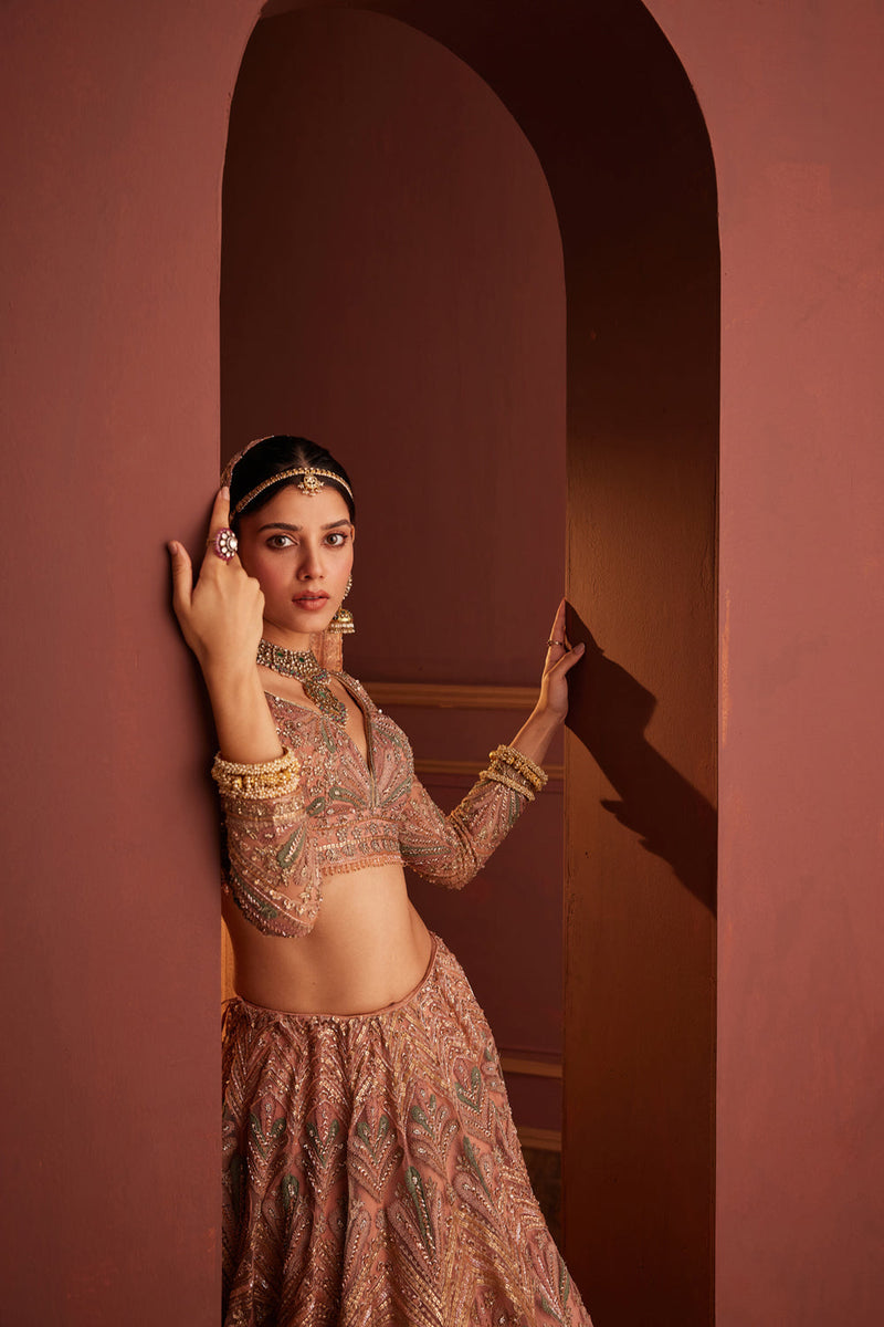 Resham Radiance Bridal Lehenga