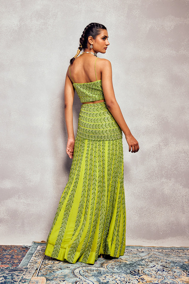Top Skirt Set
