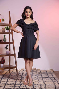 Black off shoulder