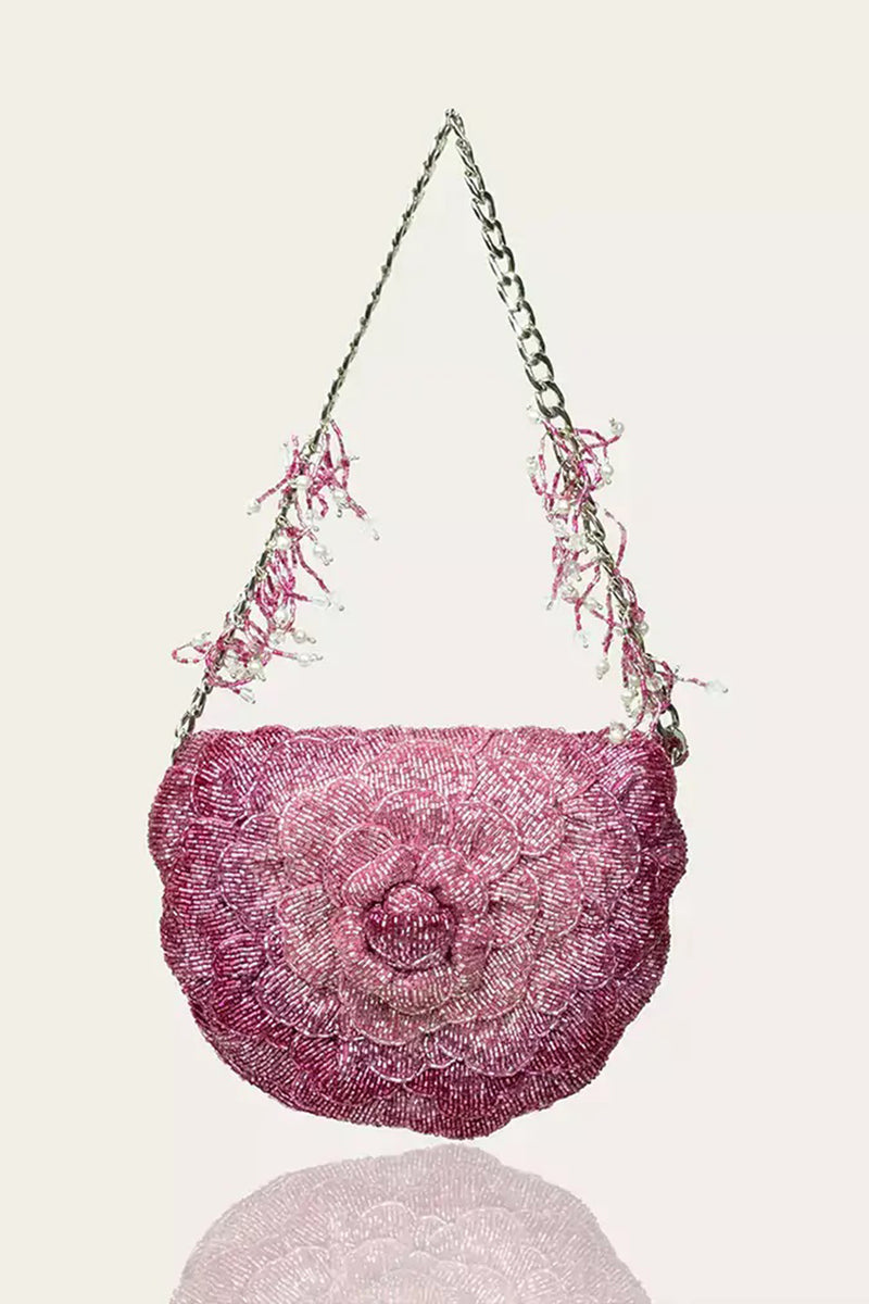 COCO MINI BEADED SLING -ROSE