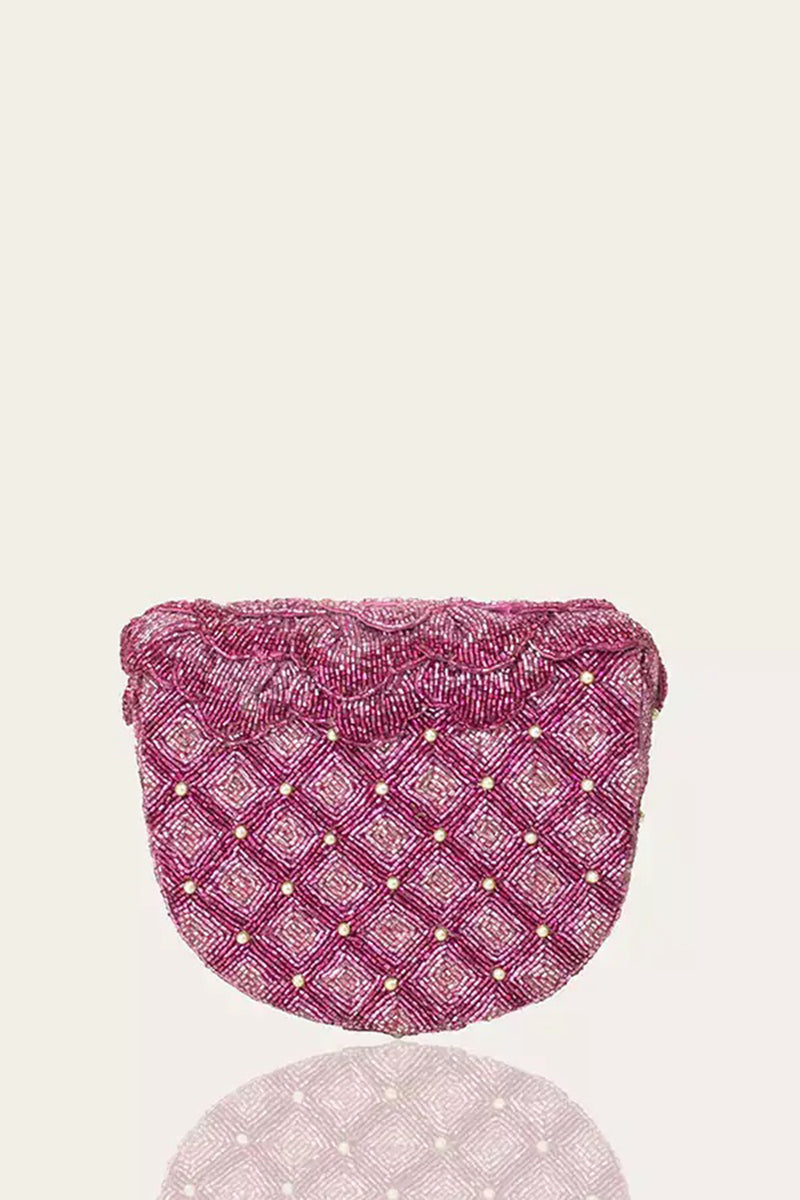 COCO MINI BEADED SLING -ROSE