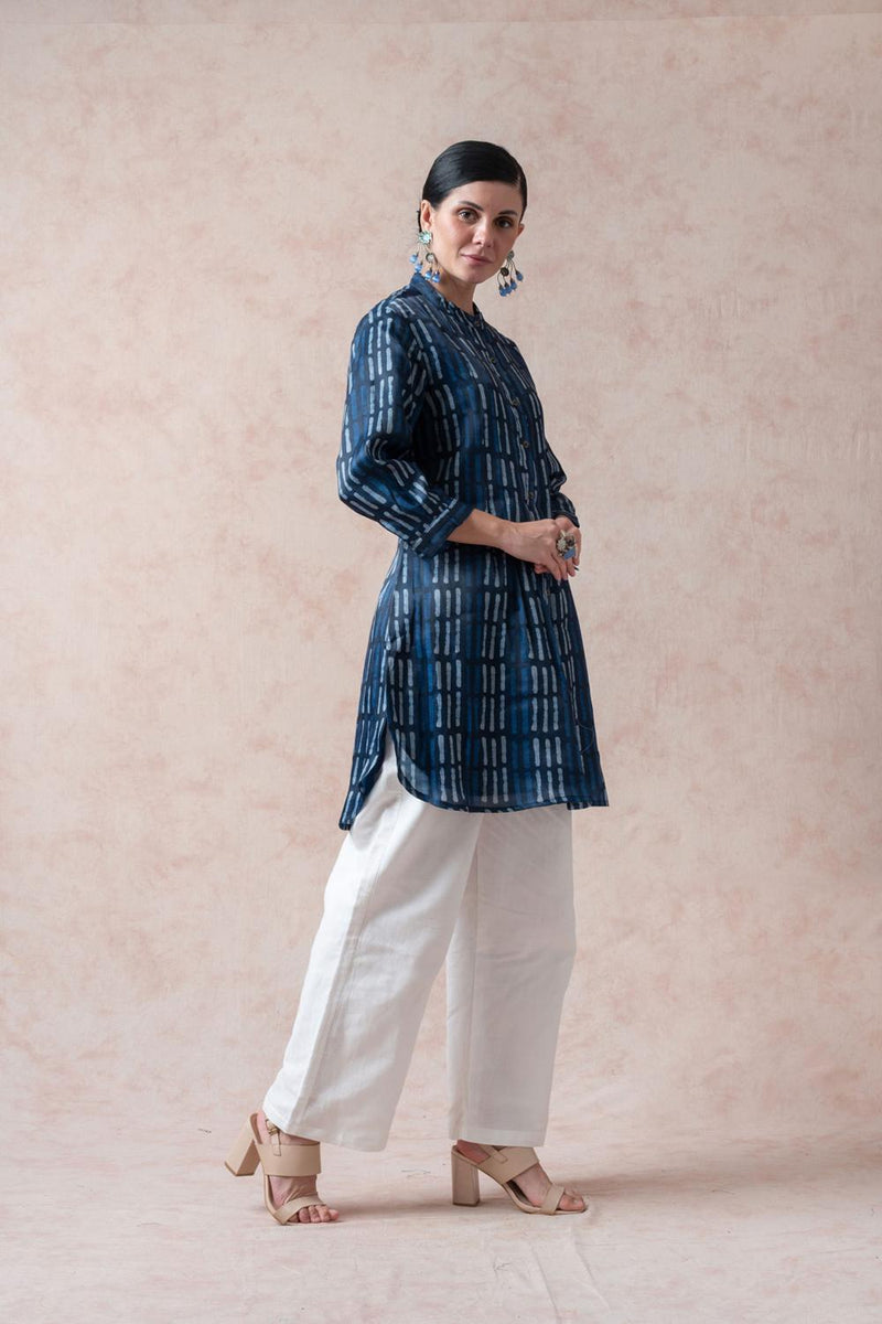 Pleated Kurti With Palazzo