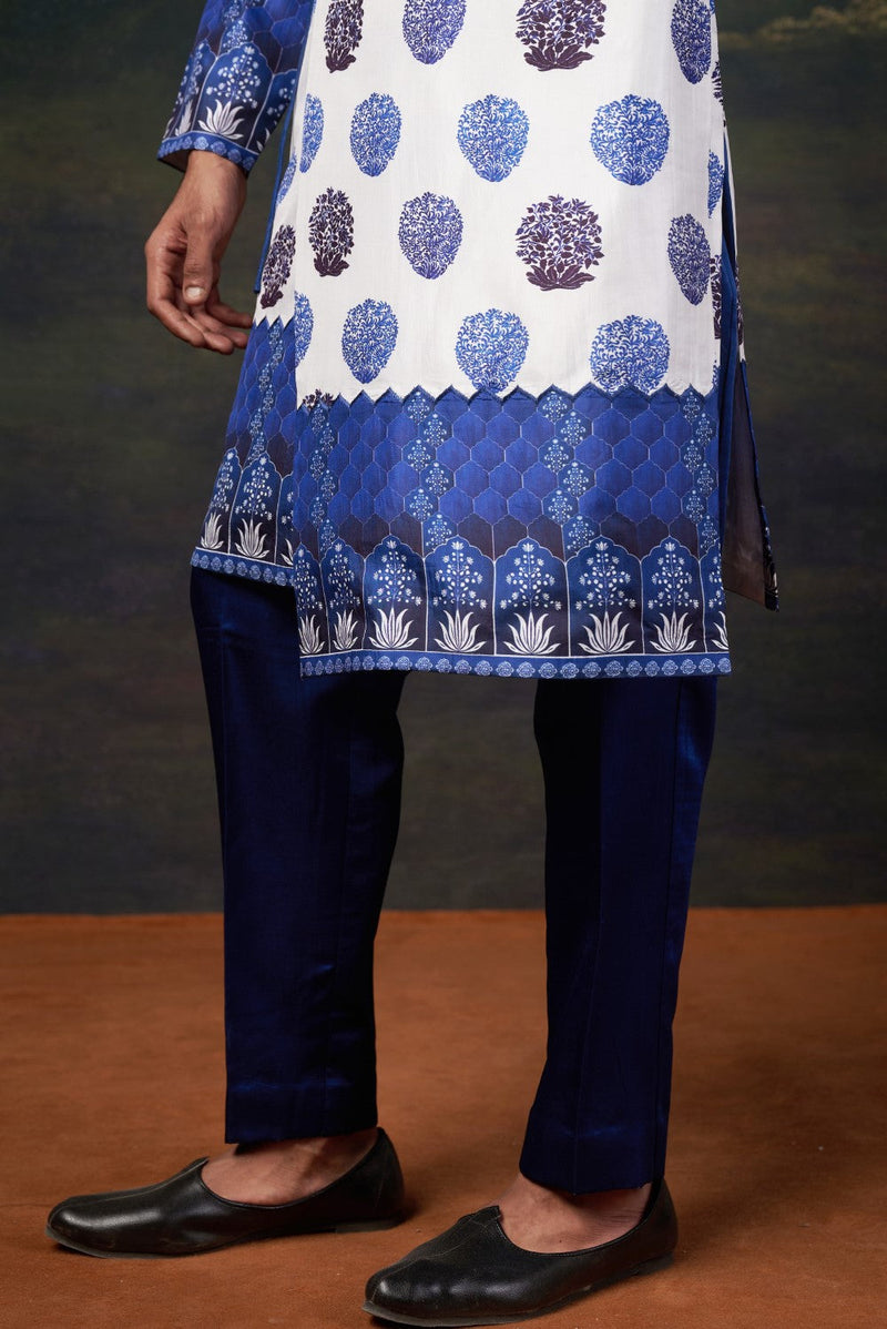 Stylish Angrakha Kurta Set