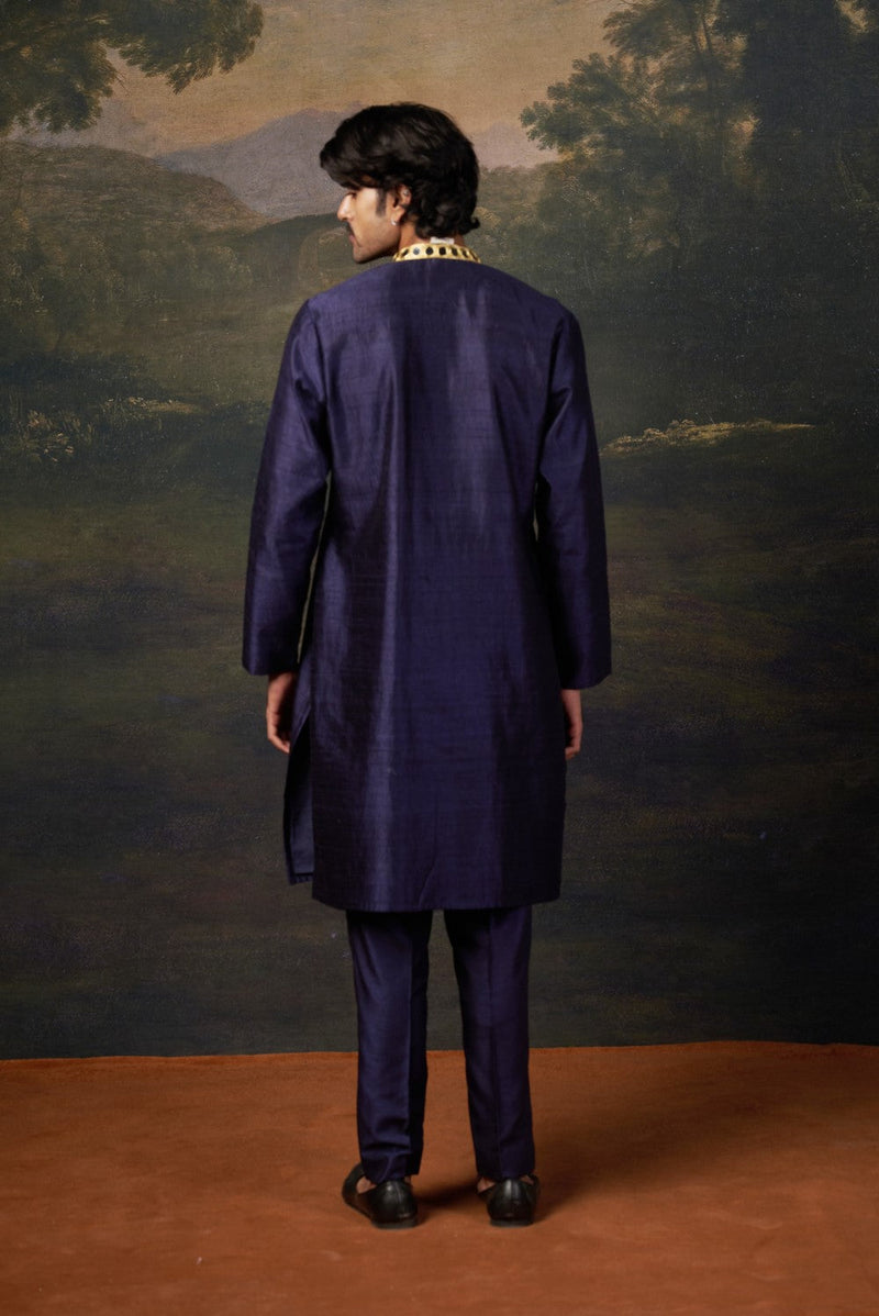Heavy Mirror Work Kurta with Matching Pyjama