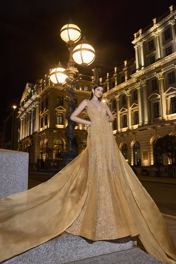Golden Pearl Gown