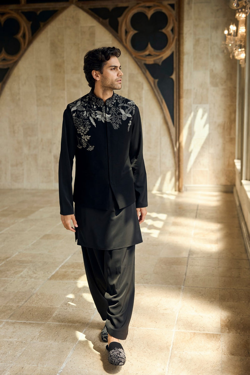 Black & Silver Bundi Set