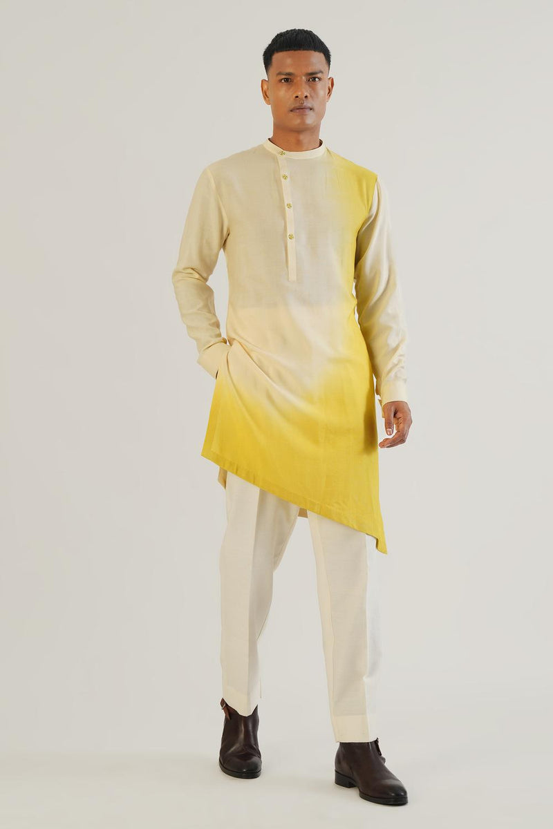 Dip Dyed Asymmetric Kurta