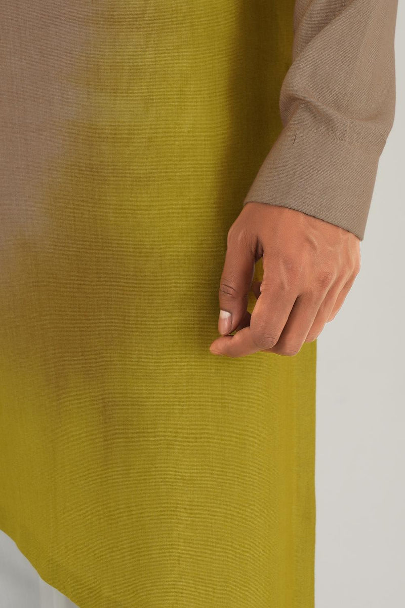 Dip Dyed Asymmetric Kurta