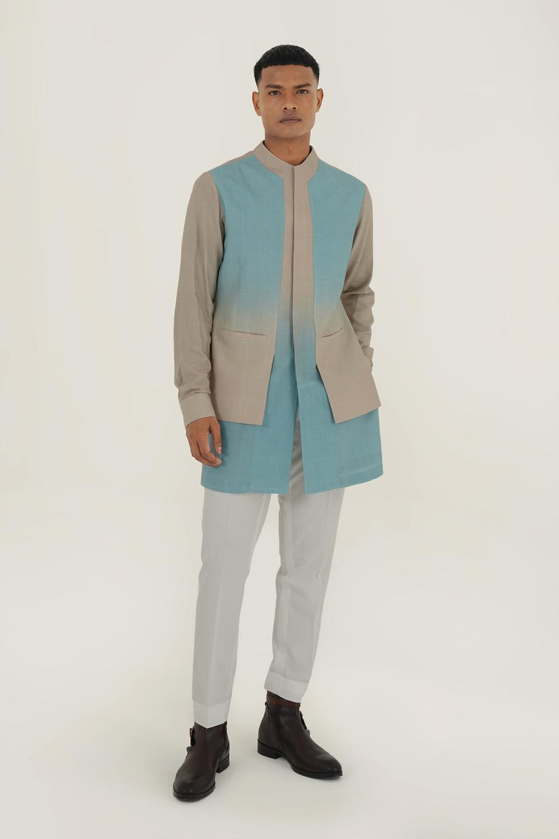 Dip Dyed Kurta Set