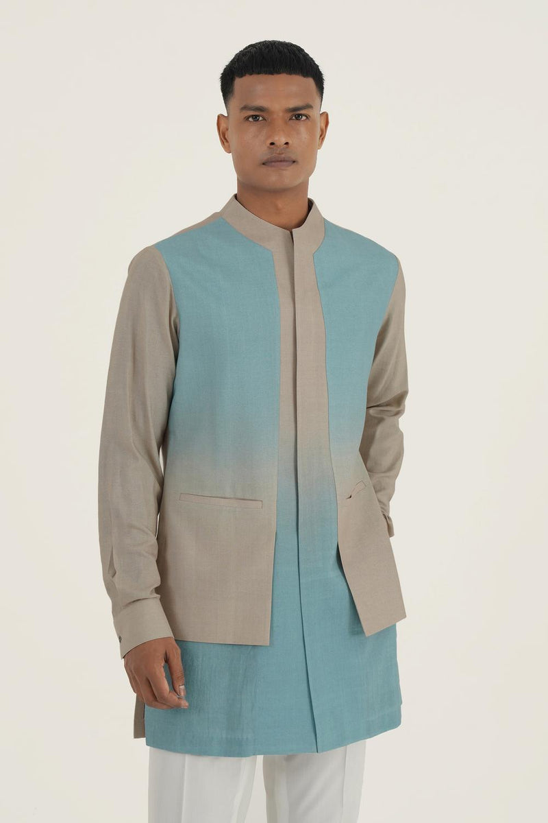 Dip Dyed Kurta Set