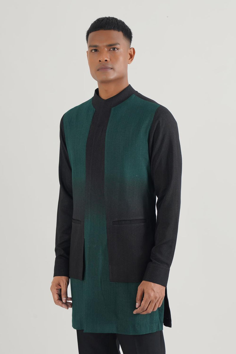 Dip Dyed Kurta Set