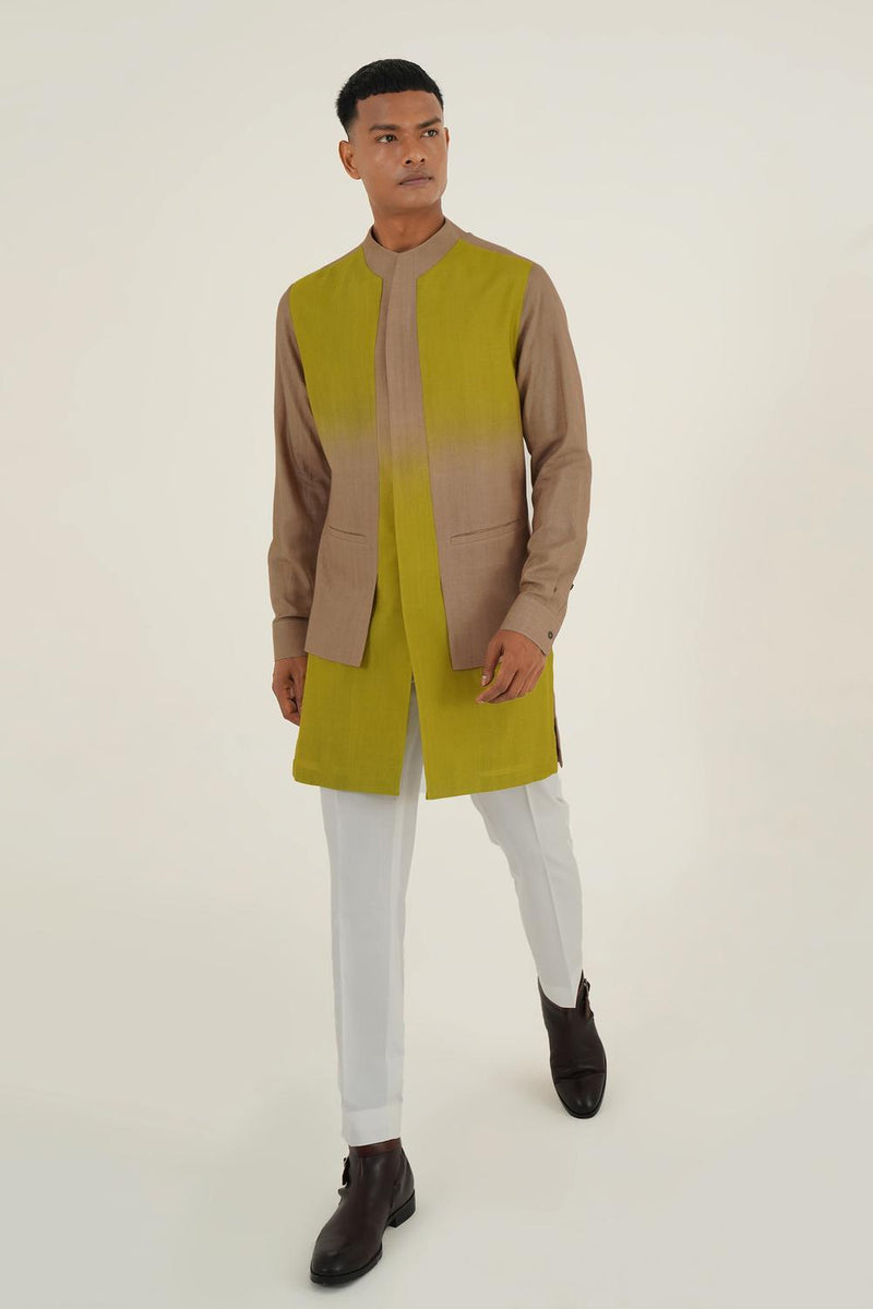 Dip Dyed Kurta Set