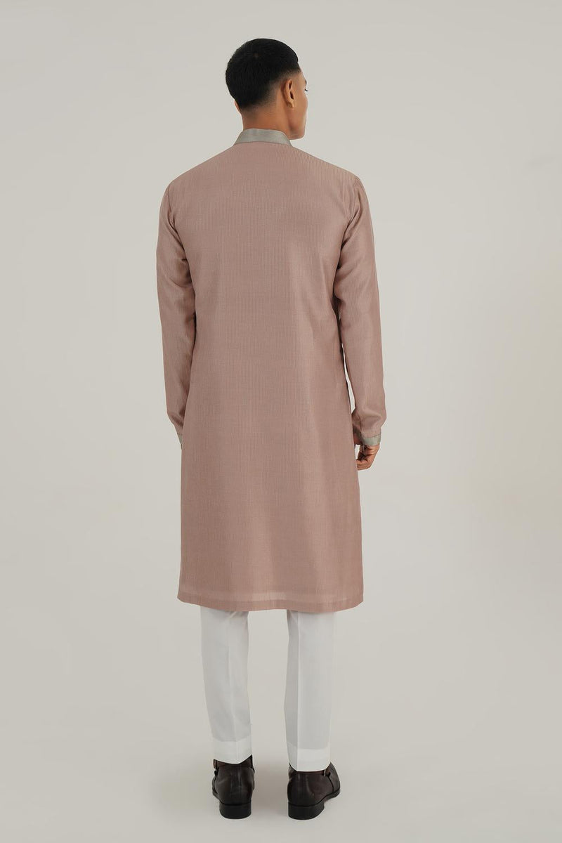 Cotton Silk Chanderi Kurta Set