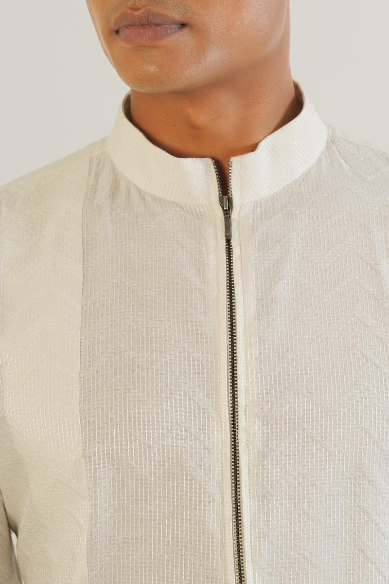 Zig Zag Weave Kurta