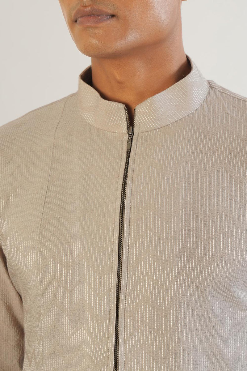 Zig Zag Weave Kurta