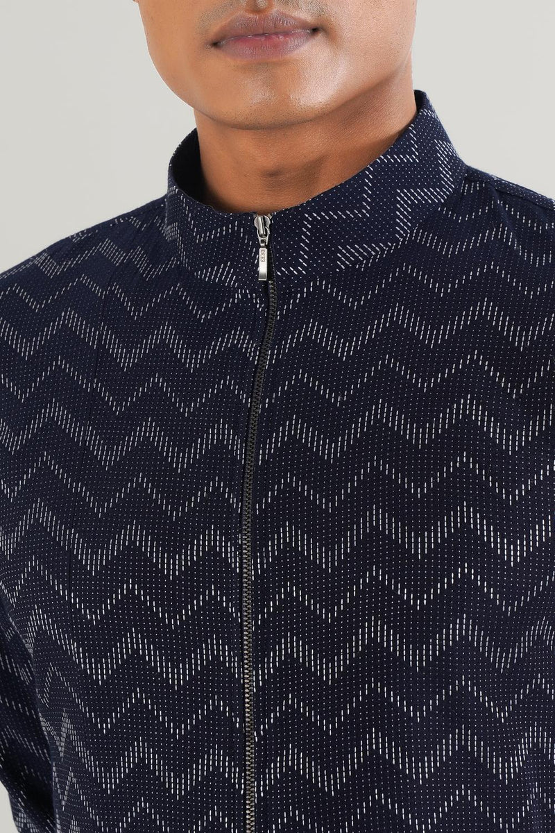 Zig Zag Weave Kurta