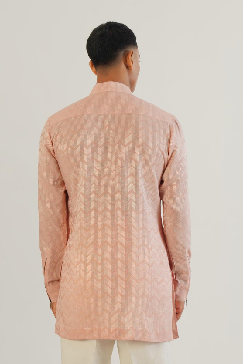 Zig Zag Weave Kurta