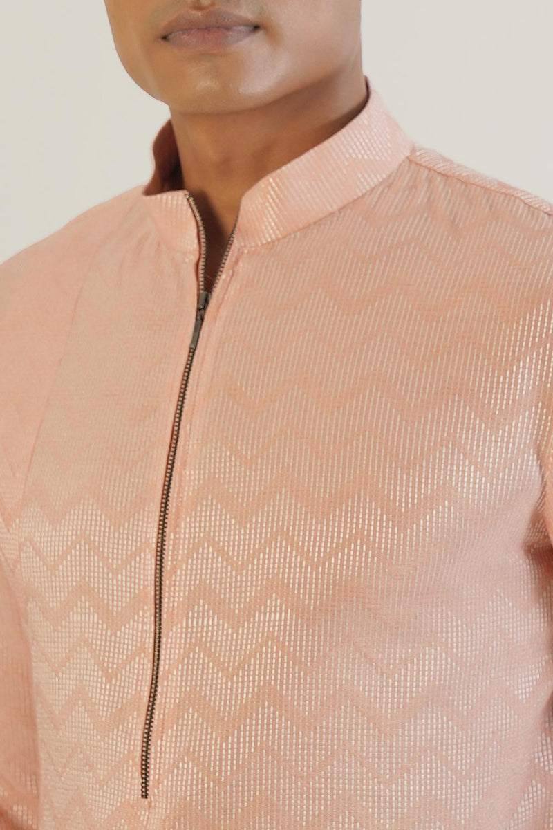 Zig Zag Weave Kurta