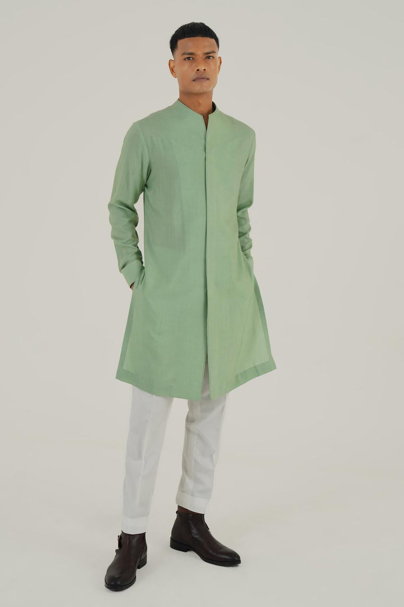 Cotton Silk Kurta Set