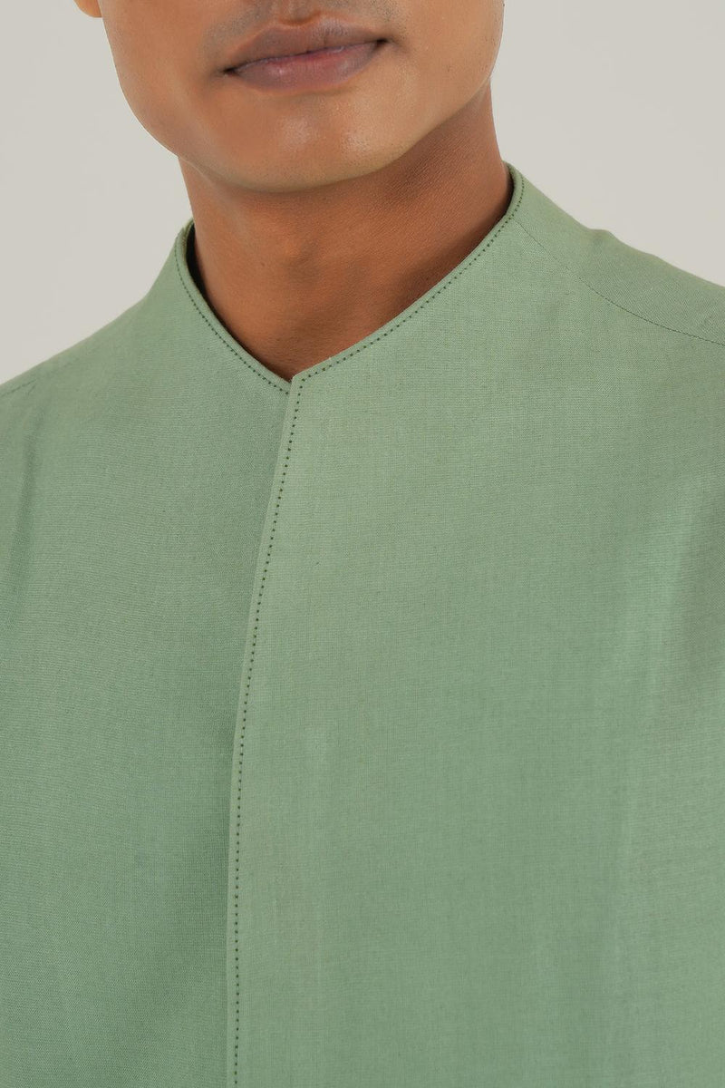 Cotton Silk Kurta Set