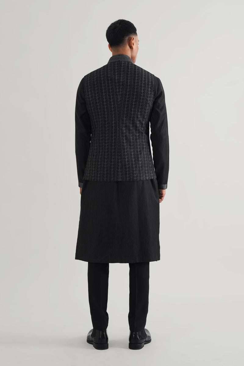 Thread Embroidered Jawahar Jacket