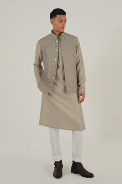 Thread Embroidered Jawahar Jacket