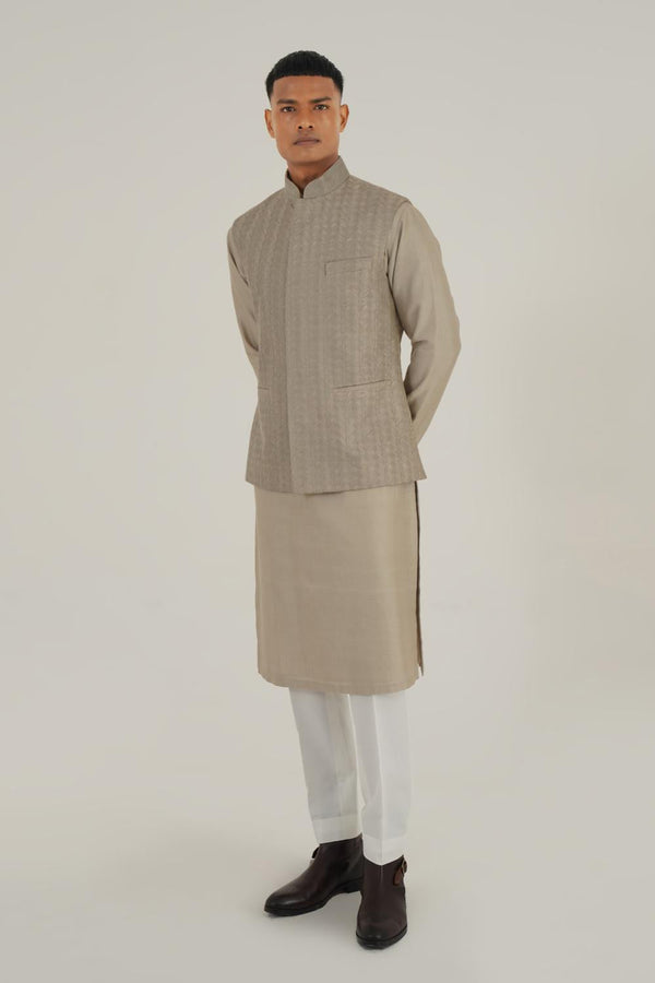 Thread Embroidered Jawahar Jacket