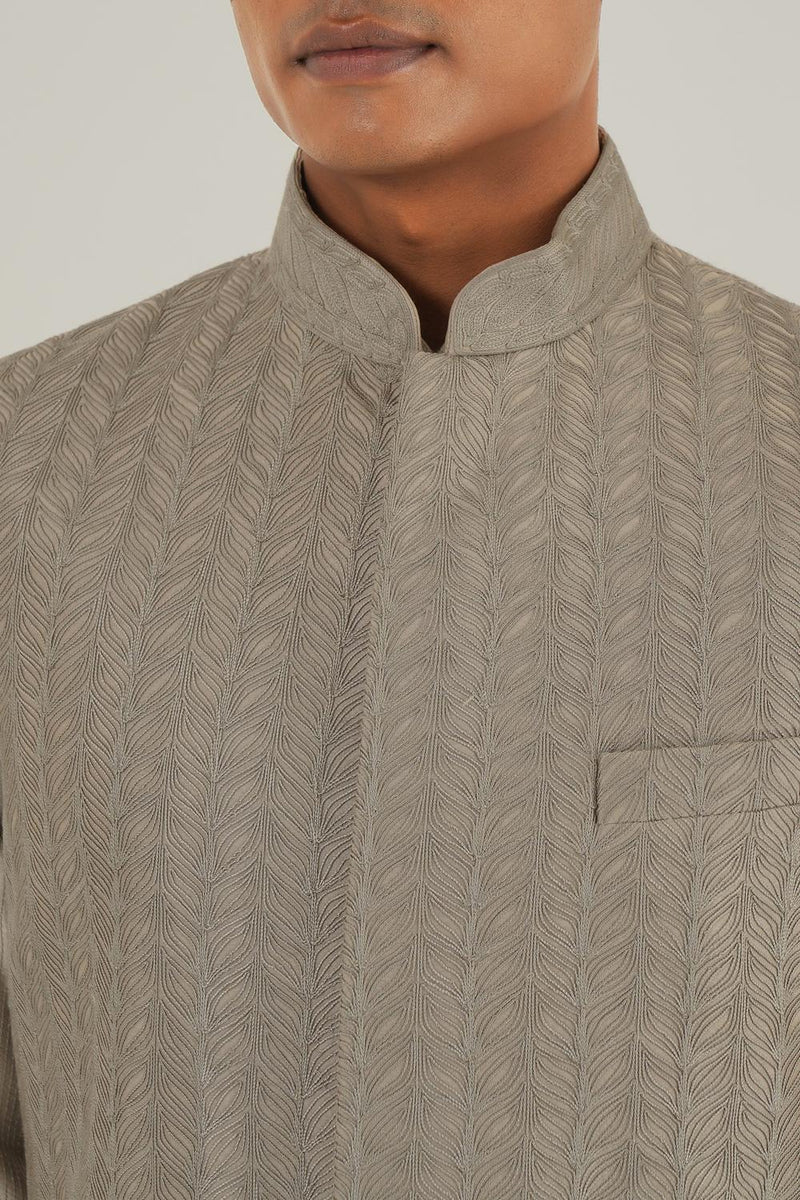 Thread Embroidered Jawahar Jacket