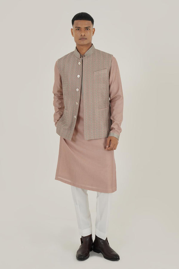 Thread Embroidered Jawahar Jacket